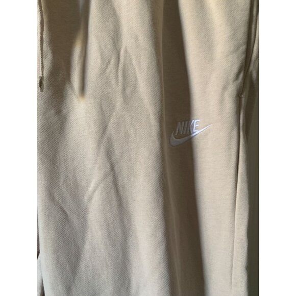 Nike Beige Sweatpants L Elastic Waist Cotton Joggers - Picture 4 of 4